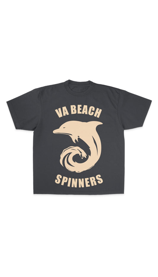 “SPINNERS” garment dye vintage t shirt