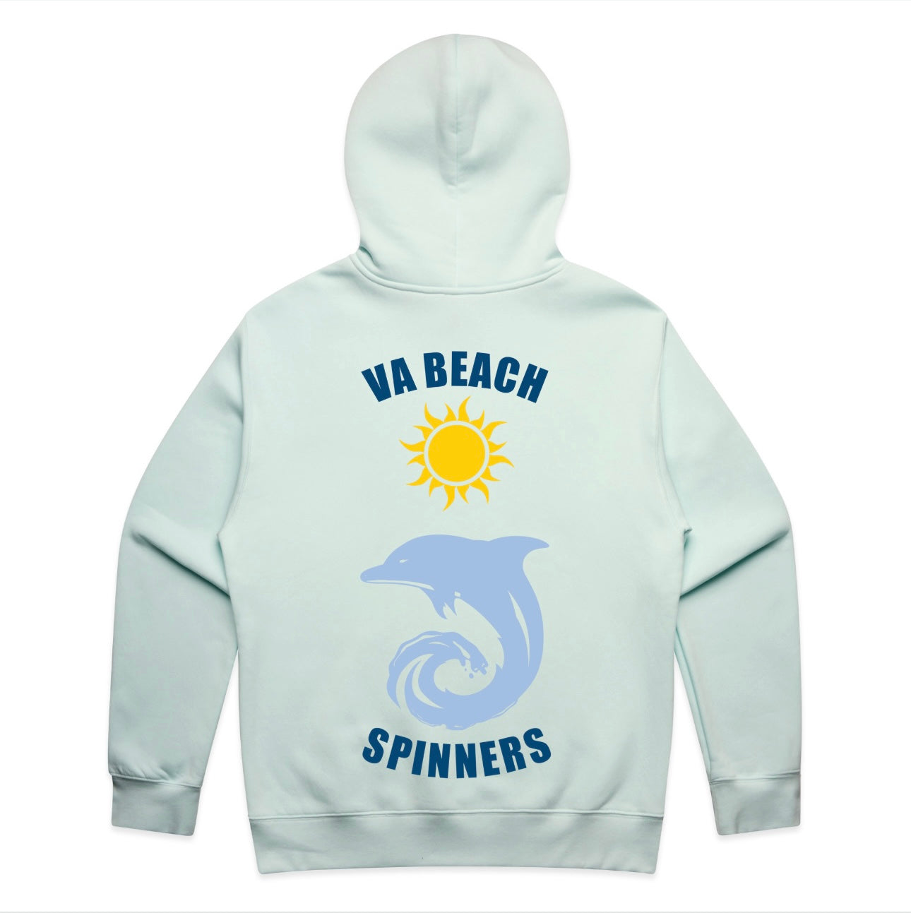 “SPINNERS” sea foam hoodie