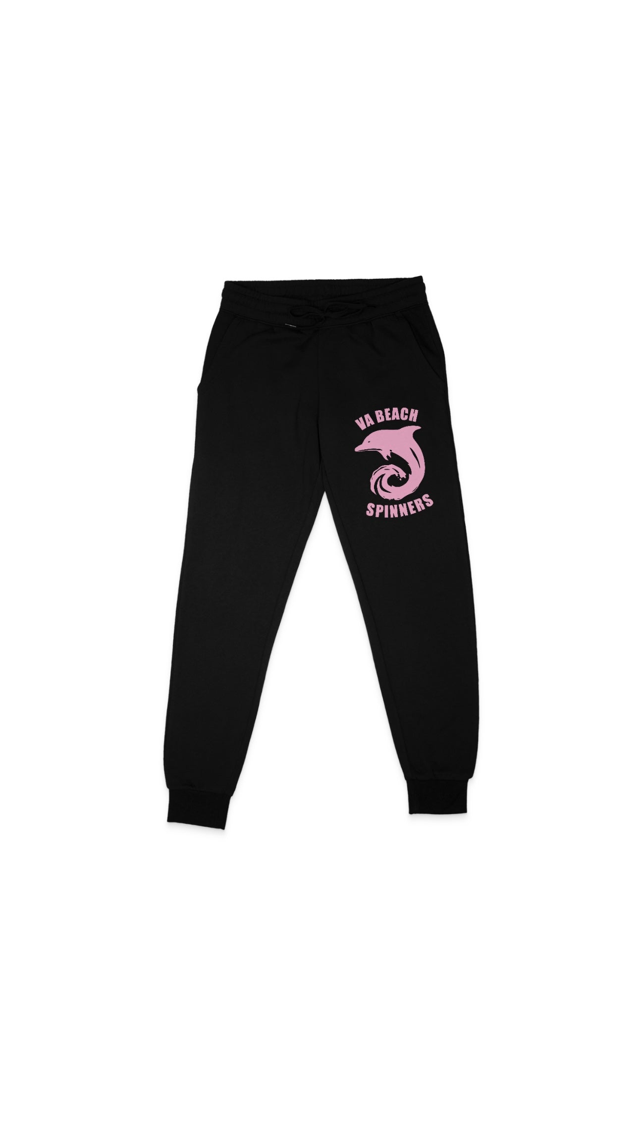 “SPINNERS” pink logo sweatpants