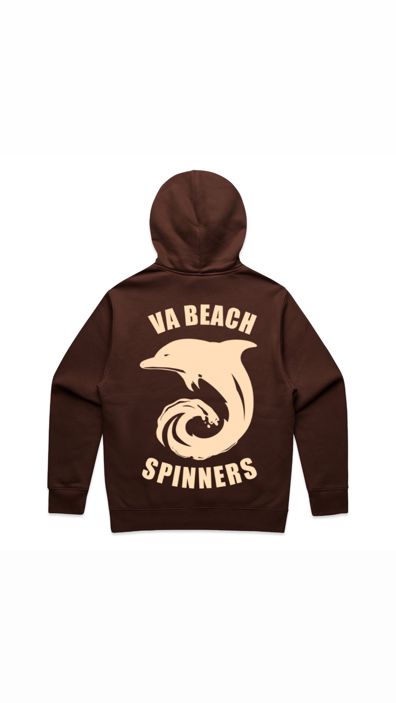 “SPINNERS” coffee & cream hoodie